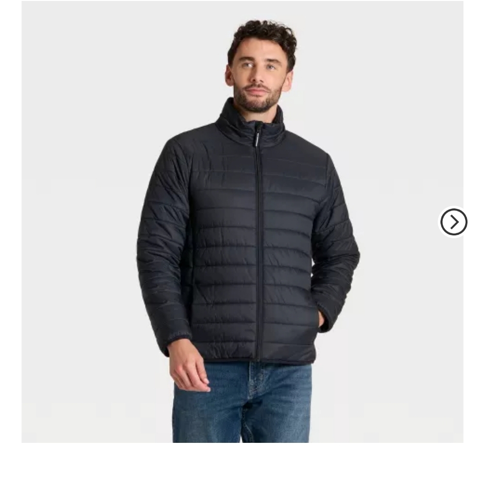 Goodfellow & Co Men's  Lightweight Puffer Jacket - Size XL